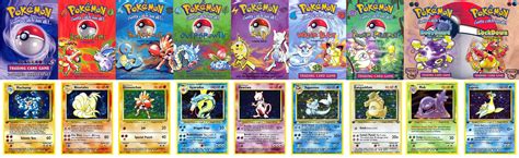 The Original Pokemon Tcg Decks And Their Respective Holographics R