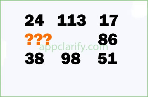 Numbers Quiz Level 152 Answer