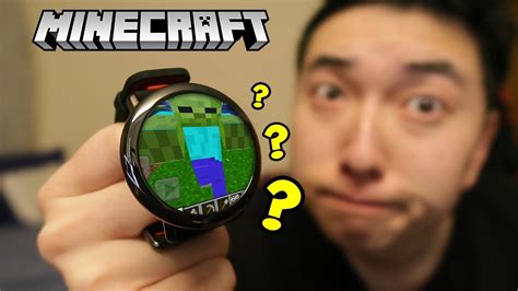 Minecraft On A Smart Watch Youtube