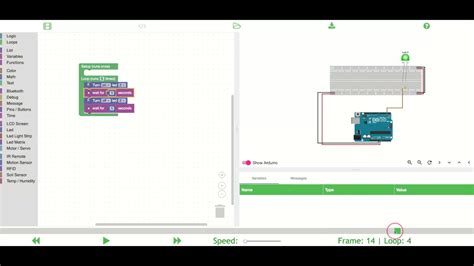 Electroblocks An Arduino Blockly Code Editor With Simulator And
