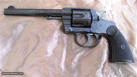 Colt New Navy Revolver Marked Usn With Anchor 38 Double Action Mfg 1902