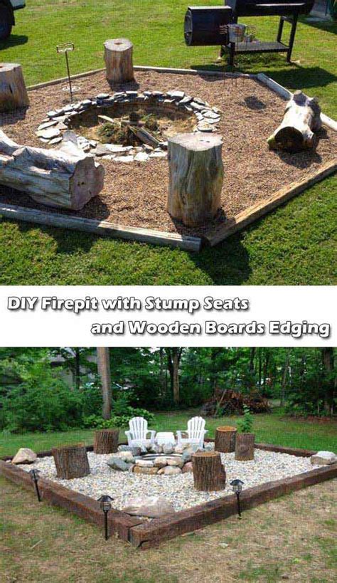 Using a square shovel, slide it underneath the grass and save as much as you can of it. Top 31 DIY Ideas to Build a Firepit on Budget - Amazing ...