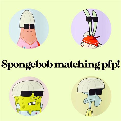 Spongebob Matching Pfp Best Friends Cartoon Funny Profile Pictures