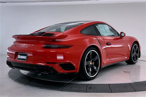 Certified Pre Owned 2018 Porsche 911 Turbo S 2d Coupe In Pasadena