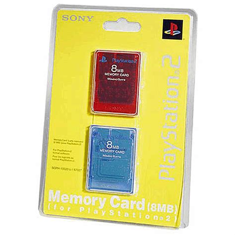 Buy Memory Card Double Pack 8mb Ps2 Sony Game