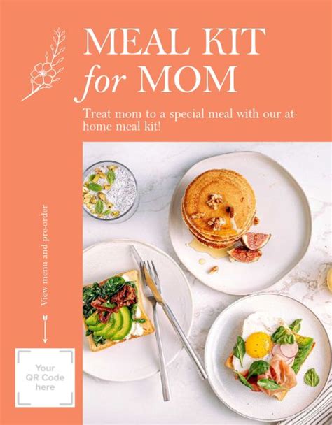 Mothers Day Meal Kit Flyer Template By Musthavemenus