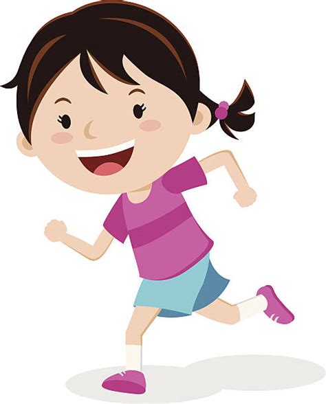 Best Girl Running Illustrations Royalty Free Vector Graphics And Clip