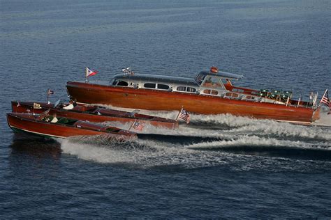 3 Classic Wooden Boats Lake Tahoe Concours D Elegance Wooden Boat
