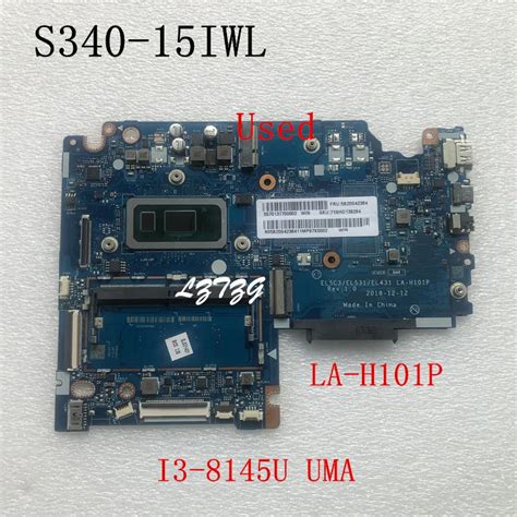 Used For Lenovo Ideapad S340 15iwl Laptop Motherboard With Cpu I3 8145u