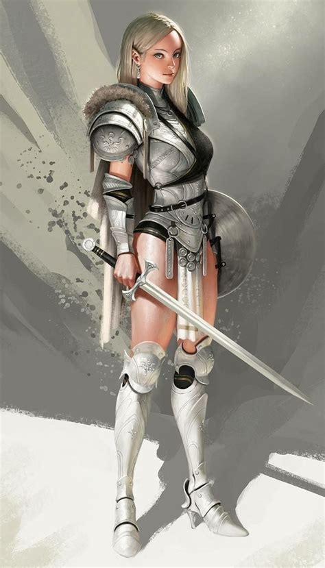 pin by antrey on anime illustration warrior girl warrior woman female knight