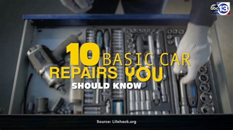 Here Are The 10 Basic Do It Yourself Car Repairs You Should Know
