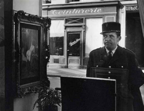 Wagners Painting In The Window Of Romi Gallery Paris 1948 By Robert