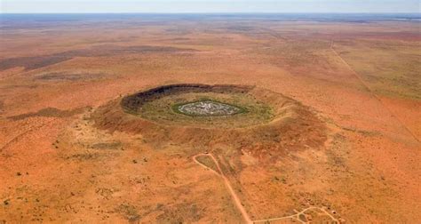 A Meteorite Crater 5 Kilometers In Diameter Found In Australia Earth