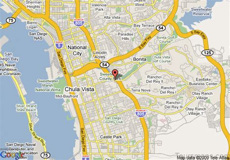 Chula Vista Map Free Download Map Of Chula Vista