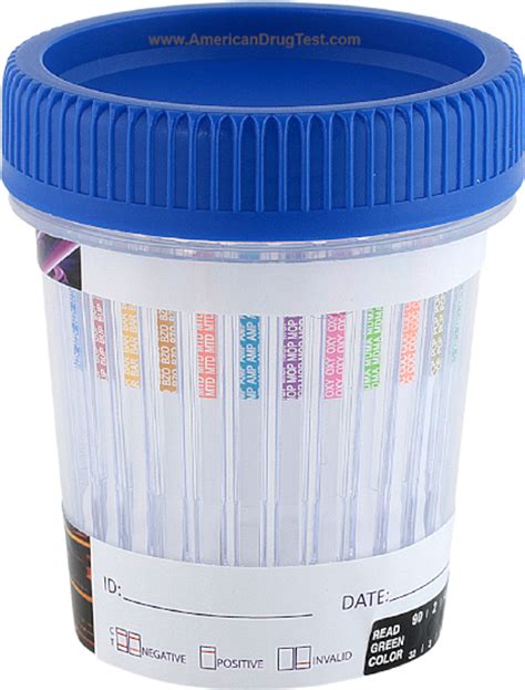 12 Panel Urine Drug Test Cup Clia Waived 25case American Drug Test