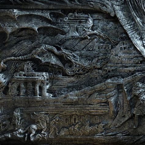 Elder Scrolls V Skyrim Alduin Walls Glyphs Skyrim Wallpaper