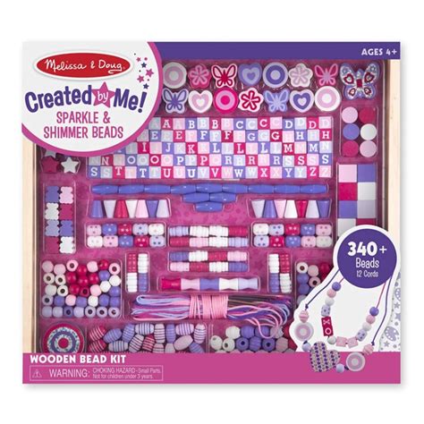 Melissa And Doug Deluxe Collection Wooden Bead Set Melissa And Doug Toys