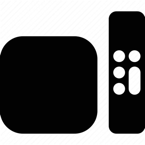 Apple Appletv Remote Siri Television Tv Tvos Icon Download On