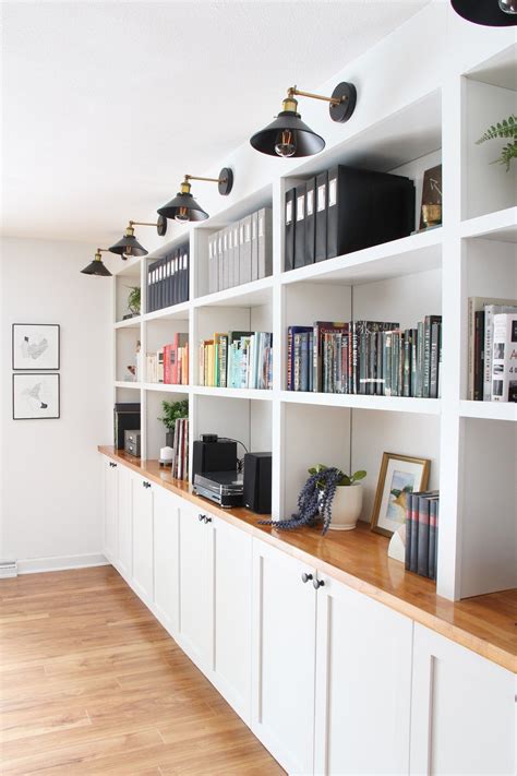 Ikea Built In Hack For More Living Room Storage Built In Shelves Living