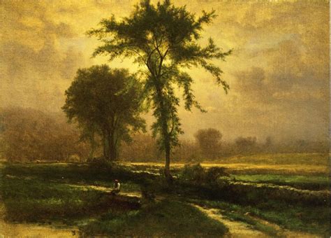Country Road George Inness Landscape Art Landscape Paintings