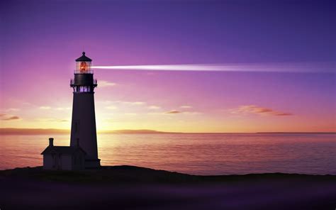 Lighthouse Night Wallpapers High Quality Download Free