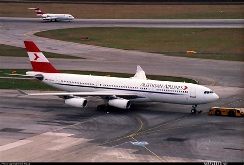 Austrian Airlines Airbus A340 Oe Lag Photo 8759 Airfleets Aviation