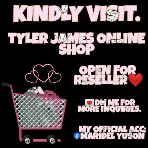 Tyler James Online Shop Manila
