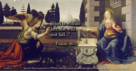 “God is within her, she will not fall”, Psalm 46:5 - QuotesCosmos