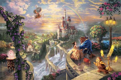 Thomas Kinkade Disney Dreams Disney Princess Photo 31536124 Fanpop