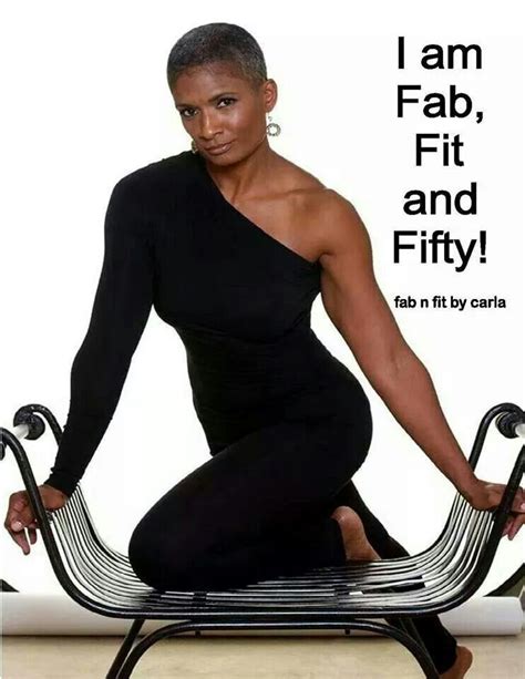 A Woman Sitting On Top Of A Bench With The Caption I Am Fab Fit And Fifty