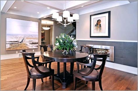 Dining Room With Chair Rail Two Tone Walls With Chair Rail Dining