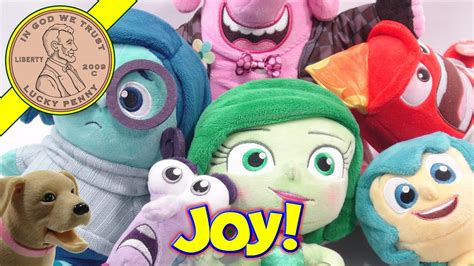 Disney Pixar Inside Out Talking Plush Dolls The Emotion Challenge