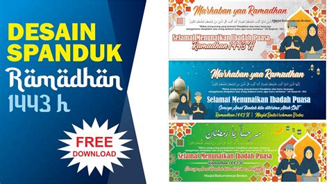 44 Desain Spanduk Marhaban Ya Ramadhan Images Blog Ga