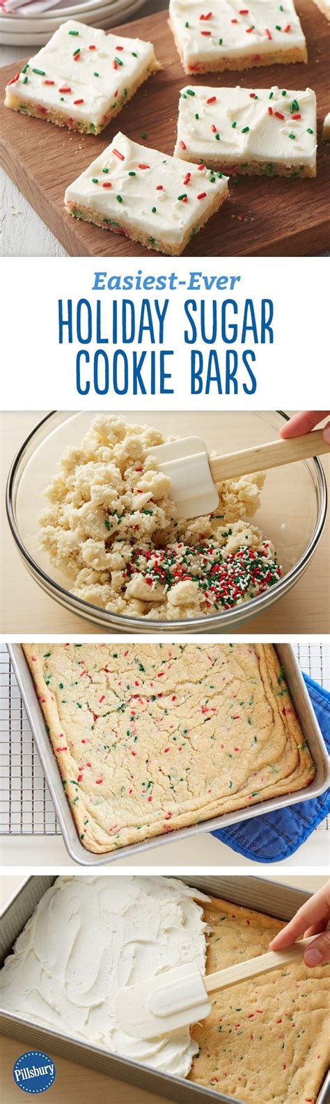 1) only add 3 cups of flour to the. Enjoy these festive, yummy bars made with Pillsbury®️️ refrigerated sugar cookie dough! Red and ...