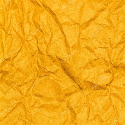 Crumpled Yellow Paper Texture Stock Photo By ©zakharova 42393803