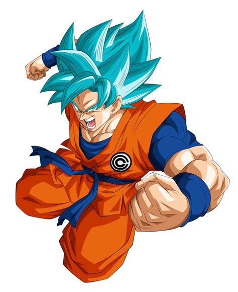 Goku Super Saiyajin Blue Render 2 By Ssjrose890 On Deviantart Anime