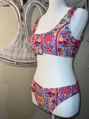 Nanette Lepore 2pc Cait Bikini Set Color Me In Style