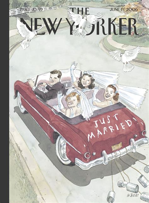 the new yorker monday june 19 2006 issue 4172 vol 82 n° 18 cover “i do i do i