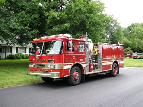 The Red Fire Engine Fire Trucks Fire Engine Trucks