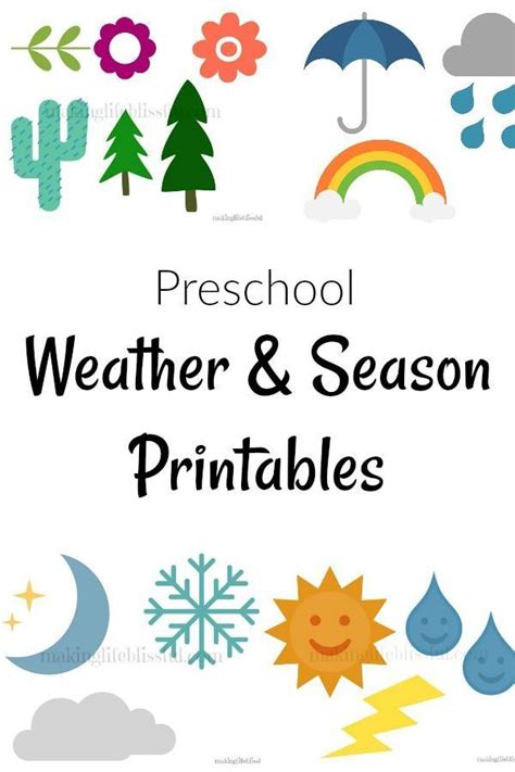 Download Preschool Printables for Kids | Weather activities preschool, Preschool weather, Weather ...