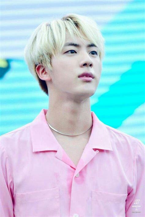 Jin In Pink A Look Armys Amino