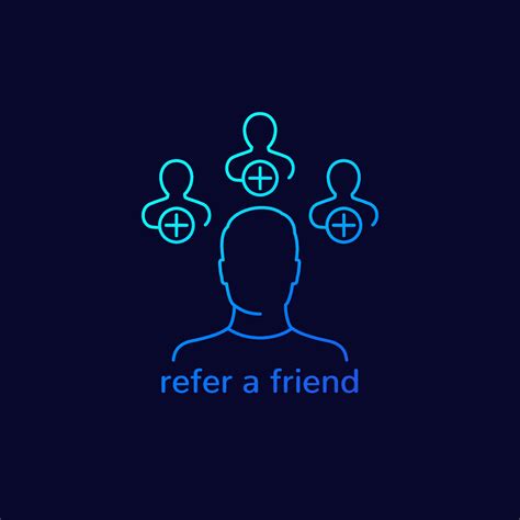 Refer A Friend Icon Line Vector 3463409 Vector Art At Vecteezy