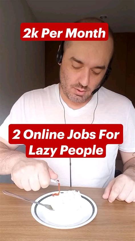 2 Online Jobs For Lazy People
