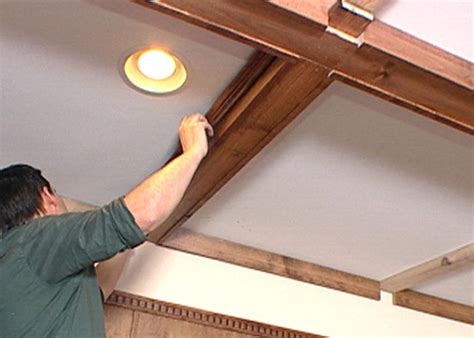 Coffered ceilings are an elegant ceiling choice for many homes. How to Create a Coffered Ceiling | HGTV