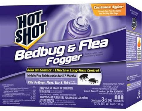 Hot Shot Bed Bugflea Fogger 2 Oz 3pk Lee Distributors