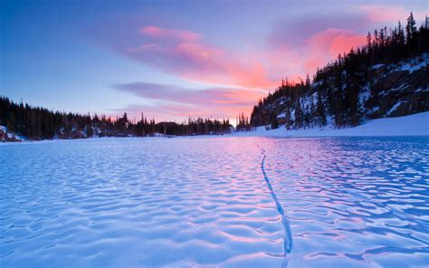 Frozen Lake Wallpaper 2560x1600 5321