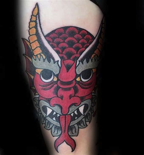 50 Traditional Devil Tattoo Designs For Men Old School Ideas