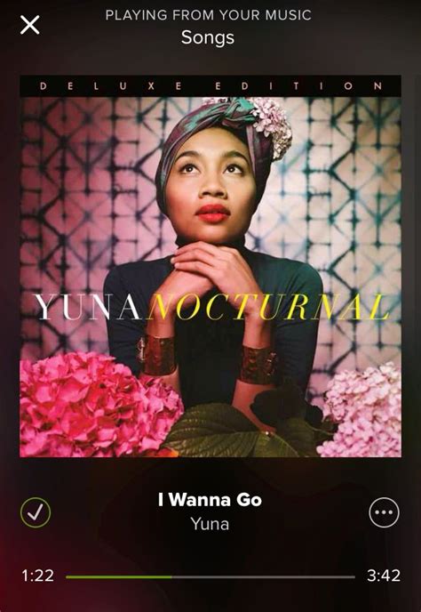 Yuna Nocturnal I Wanna Go ️ American Tours North American Cl