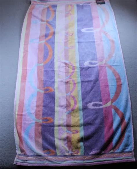 Beach Body Towel By Cecil Saydah Colorful Striped Swirl Beach Towel