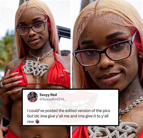 Sexyy Red Responds To Backlash After Posting A Raw Photo Of Herself